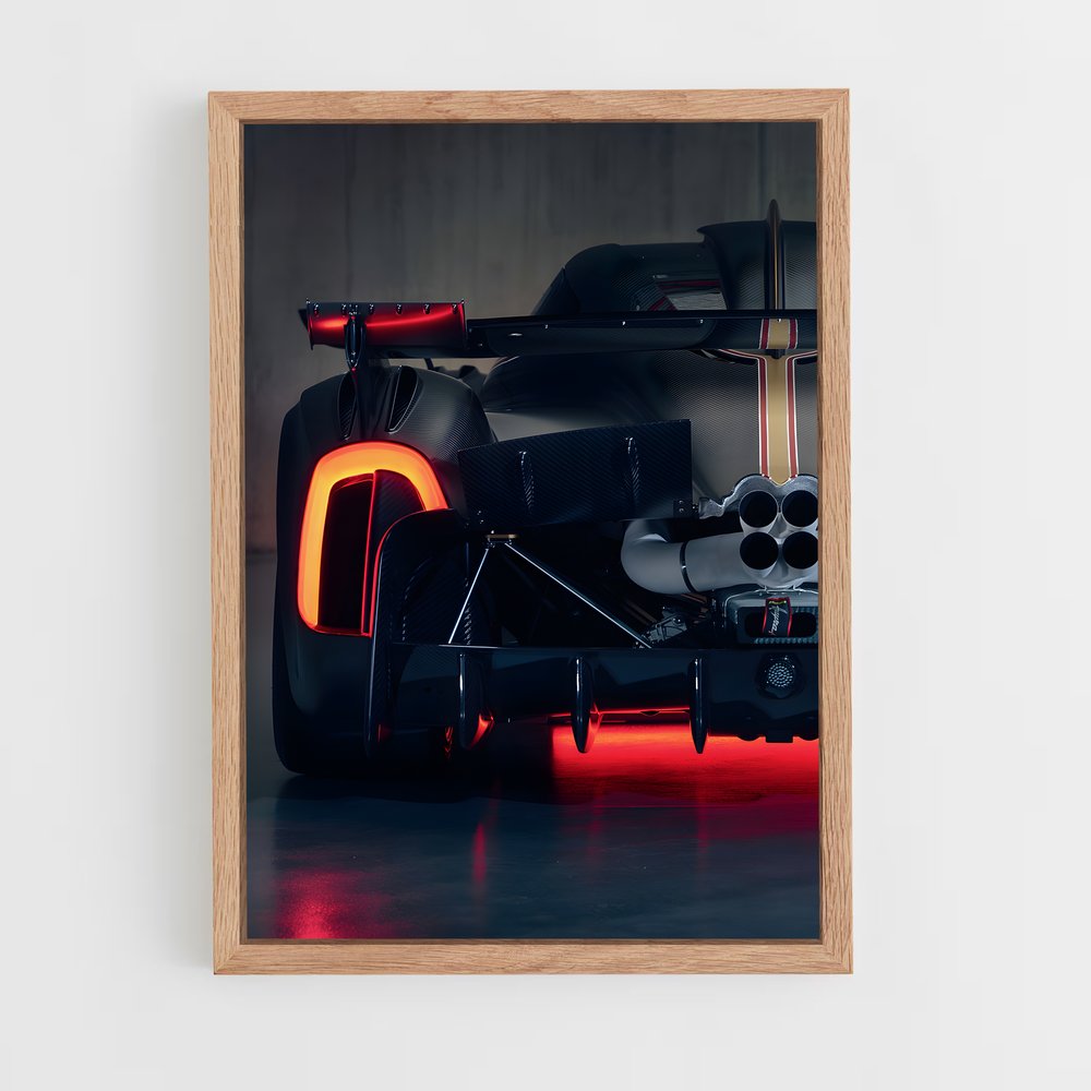 Poster Huayra r magnifique – affiche Pagani (vue 4)